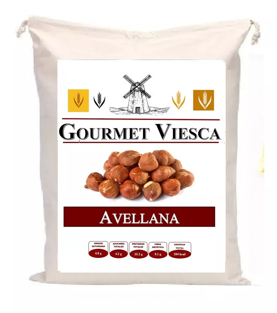 Avellanas Naturales sin Cascara