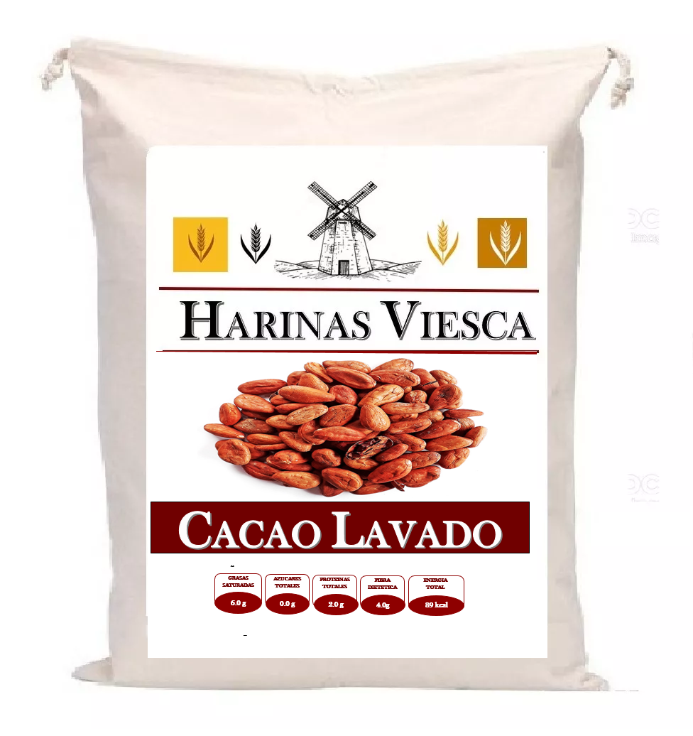 Cacao Entero Rojo Lavado