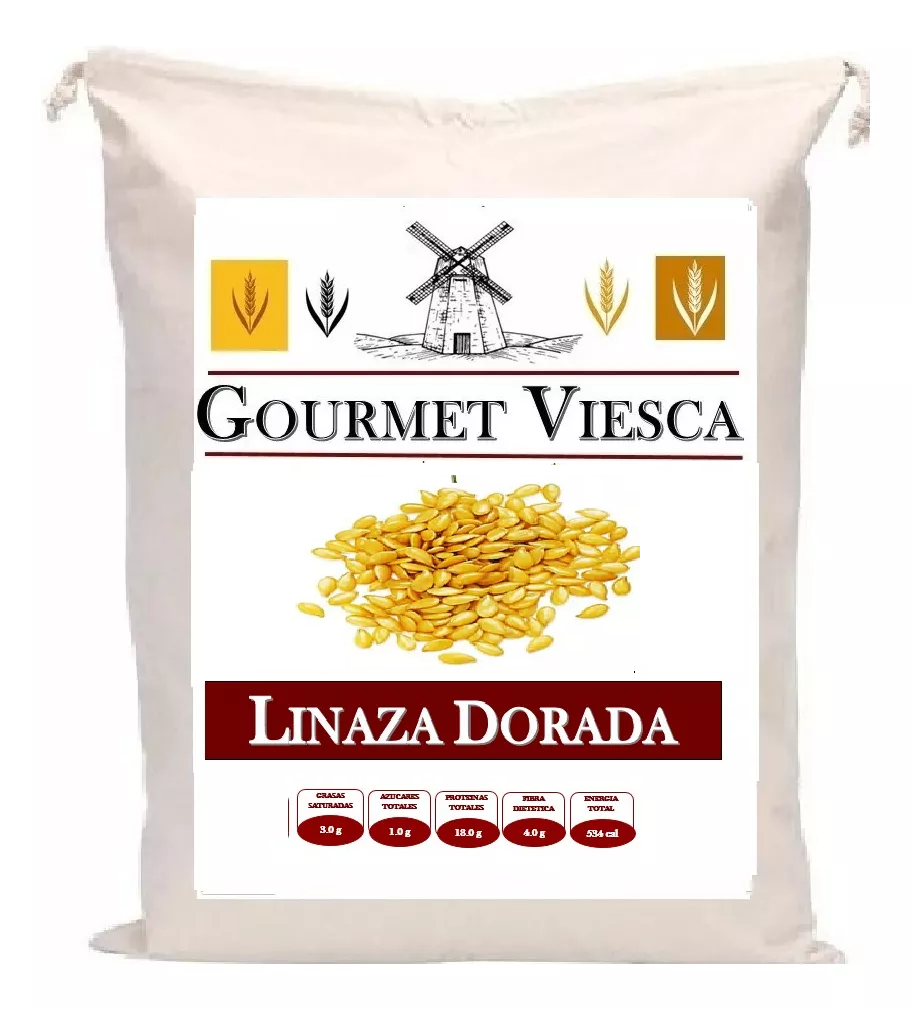 Semilla de Linaza Dorada