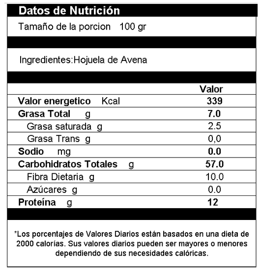 Avena En Hojuela