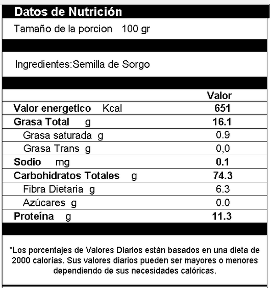 Semilla de Sorgo Rojo
