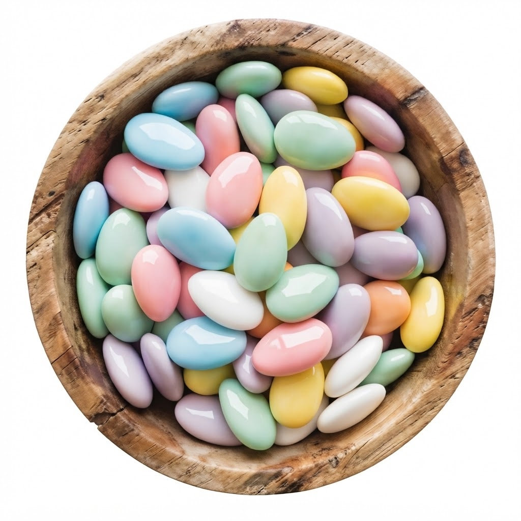 Almendra Confitada Colores Pastel