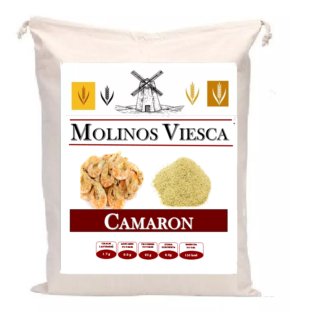 Camarón Deshidratado en Polvo