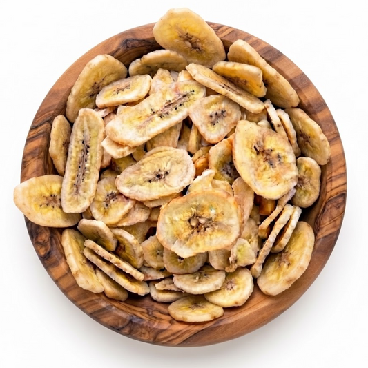 Chips de Platano Deshidratado en Rodajas