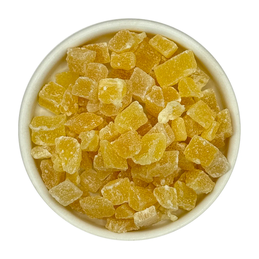 jengibre Cristalizado en Cubo