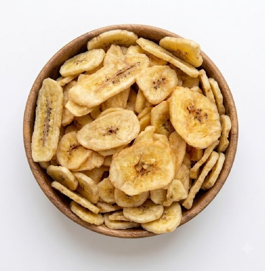Chips de Platano Deshidratado en Rodajas