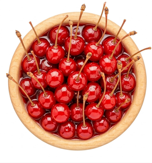 Cerezas en Almibar con Tallo