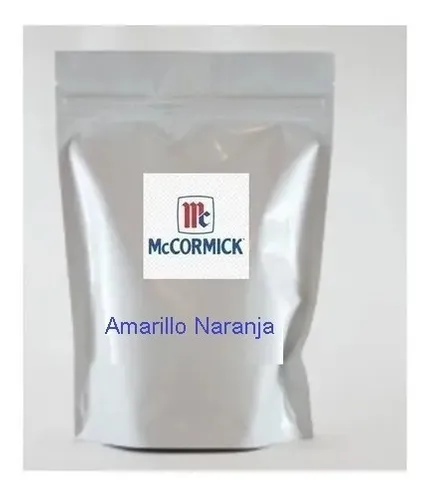 Colorante Amarillo Naranja Mccormick