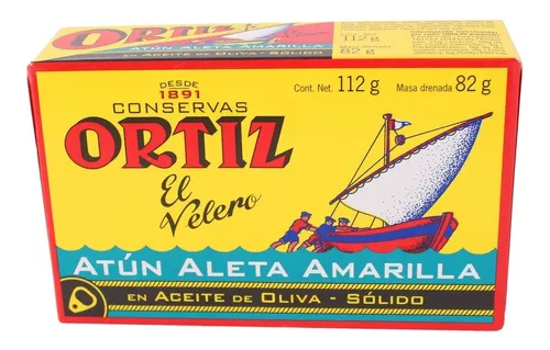 112 Gr Atún Amarillo Velero En Aceite De Oliva