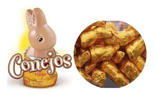 1 kg de Conejos De Chocolate Turín Original