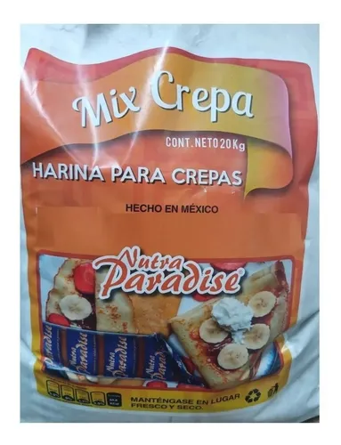 60 Kg De Mix Harina Para Crepas Excelente Calidad