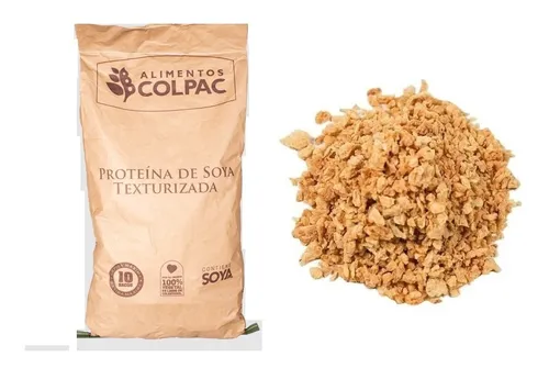 12 Kg De Soya Texturizada Soyapack Vegana Excelente Calidad