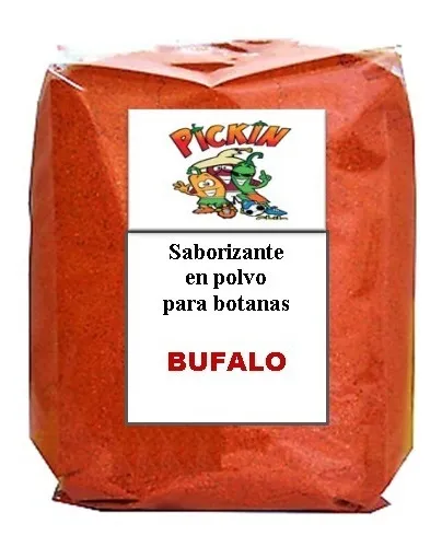 1 Kg Polvo Sabor Bufalo Para Frituras Y Palomitas