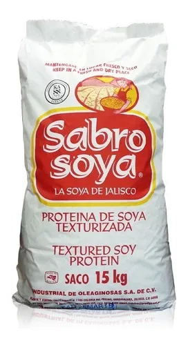 8 Kg De Soya Texturizada Sabro Soya