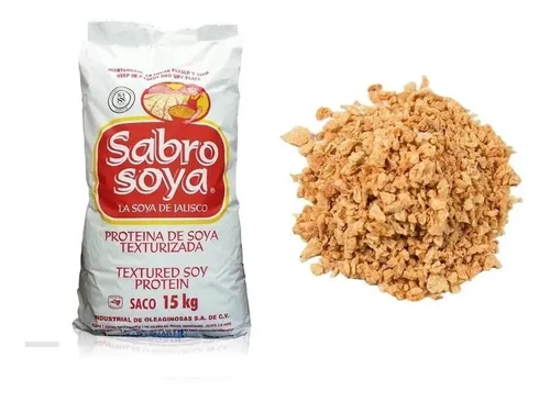15 Kg De Soya Texturizada Sabro Soya