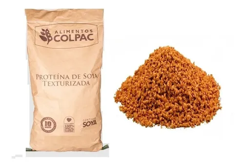 12 Kg De Soya Texturizada Chorizo Soyapack Vegana