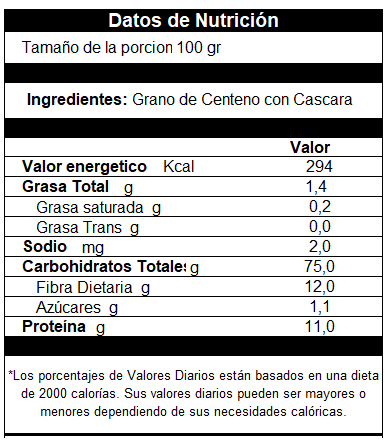 Harina De Centeno