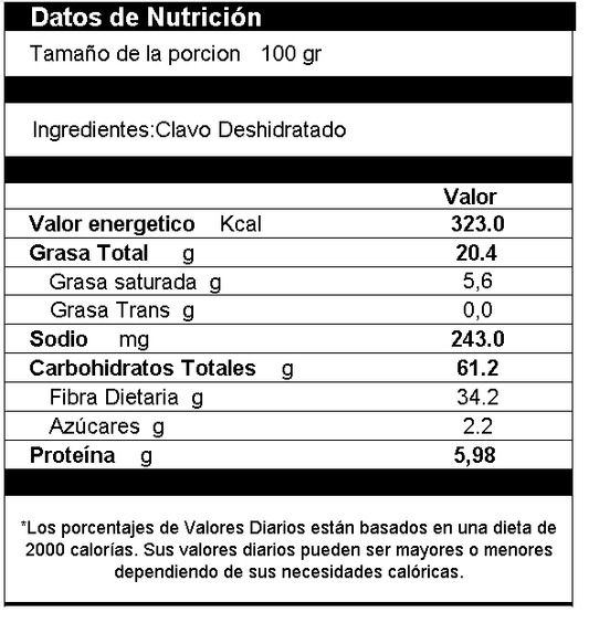 Clavo Entero