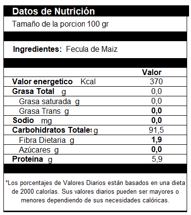 Fécula De Maíz