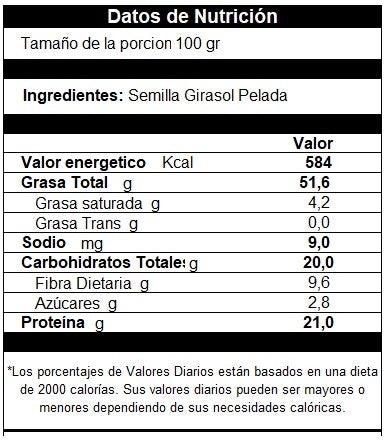 Harina De Semilla De Girasol