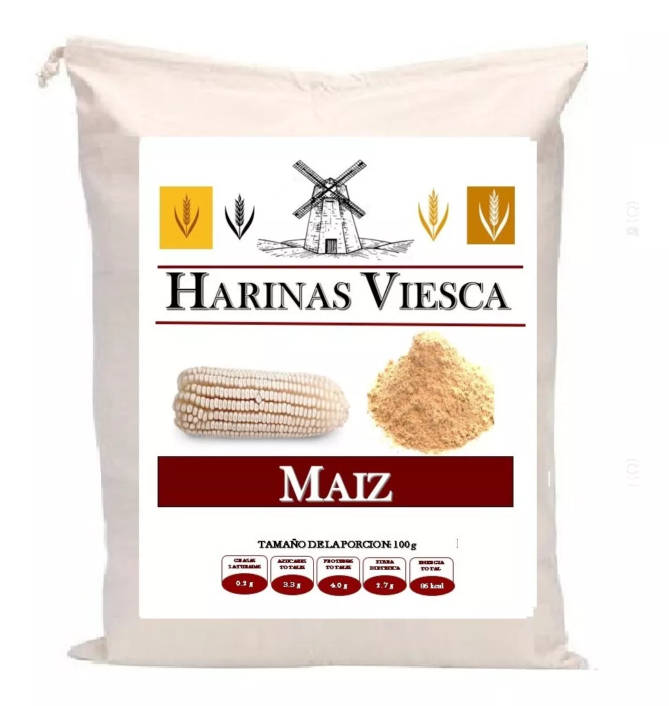 Harina De Maíz Blanco