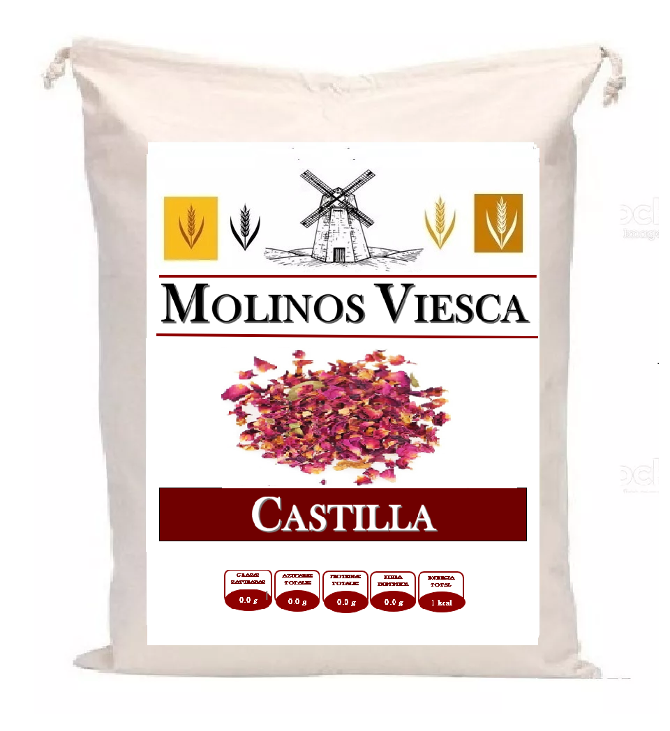 Petalos Deshidratados de Rosa de Castilla