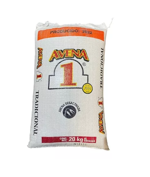 20 Kg De Avena Hojuela N 1