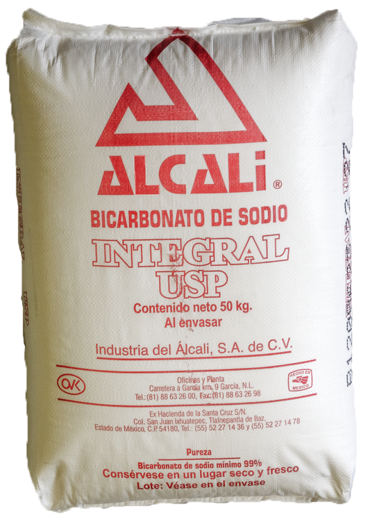 50 Kg De Bicarbonato Sodio Marca Alcali Excelente Calidad