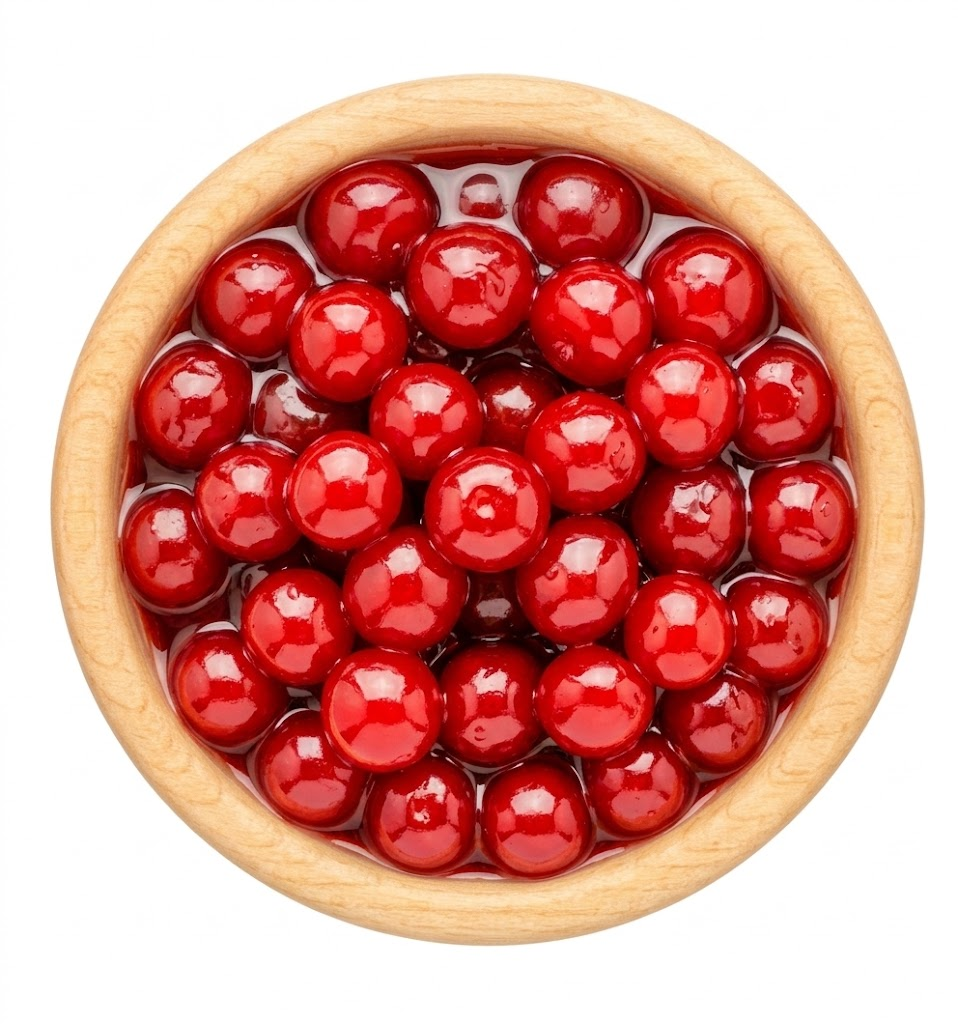 Cerezas en Almibar sin Tallo
