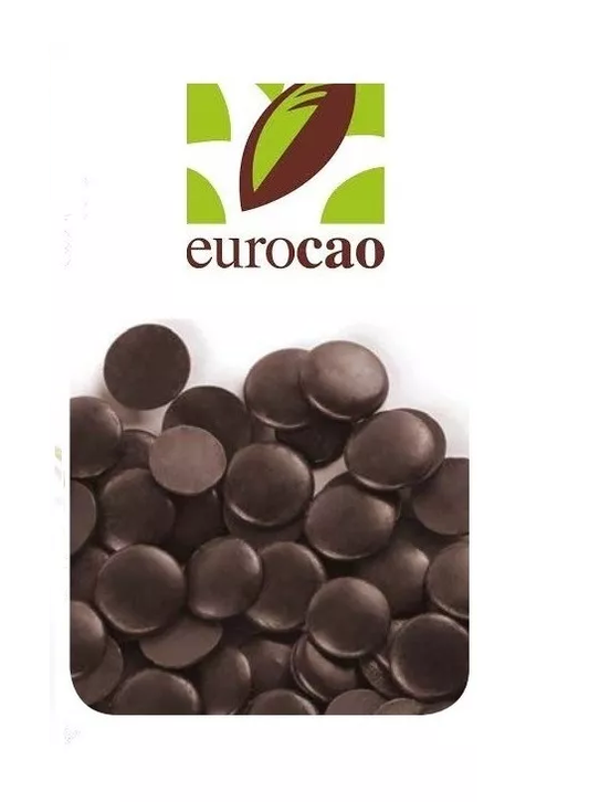 Chocolate Eurocao Amargo 72% Cacao Sin Gluten Y Leche