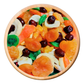 Mix De Frutas En Rodajas Deshidratad