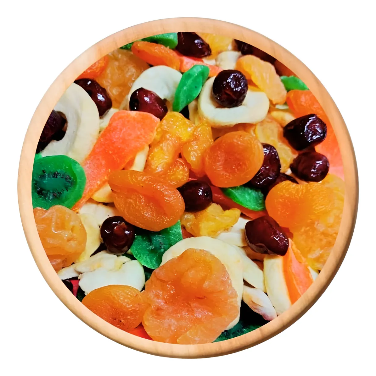 Mix De Frutas En Rodajas Deshidratad