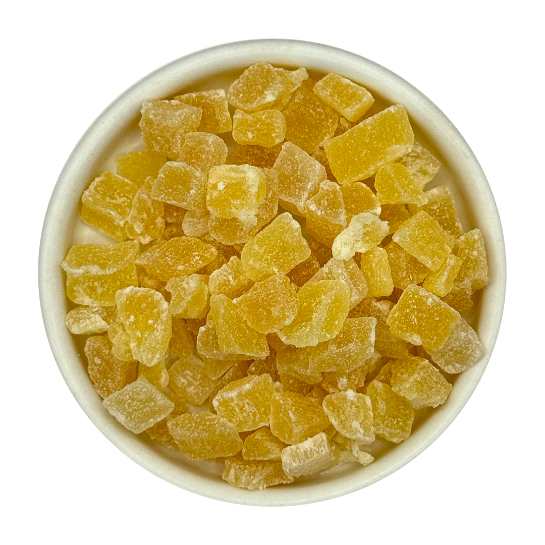 jengibre Cristalizado en Cubo
