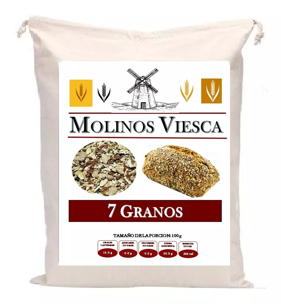 Mezcla de Siete Granos sin Gluten