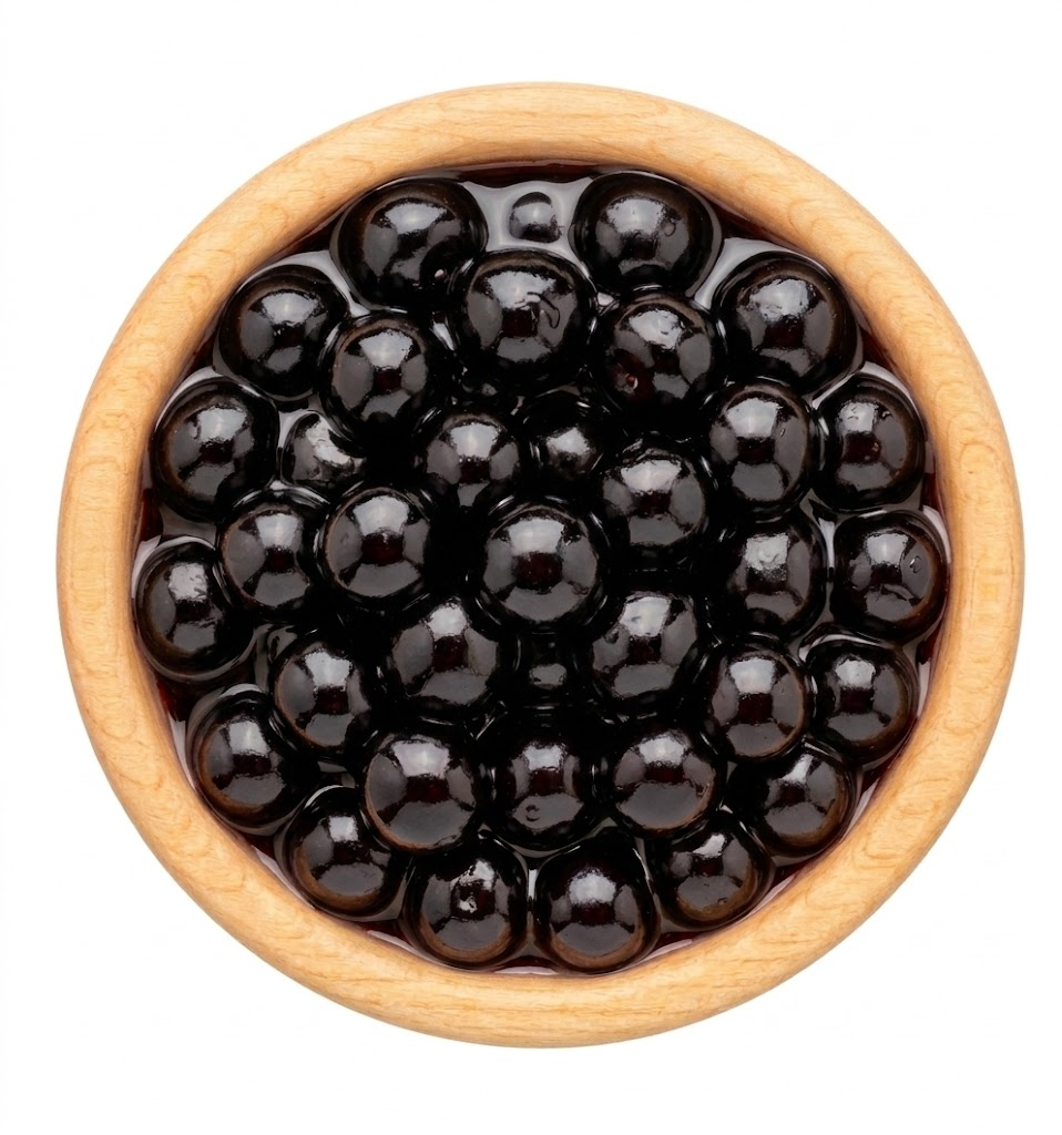 Cerezas Negras en Almibar sin Tallo