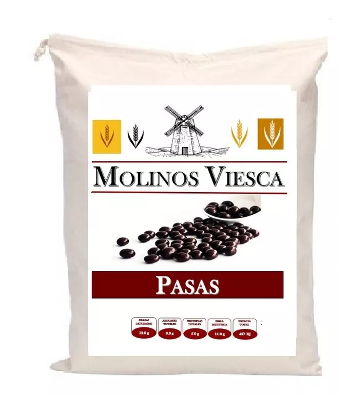 Pasas Cubiertas Con Chocolate Sin Azúcar