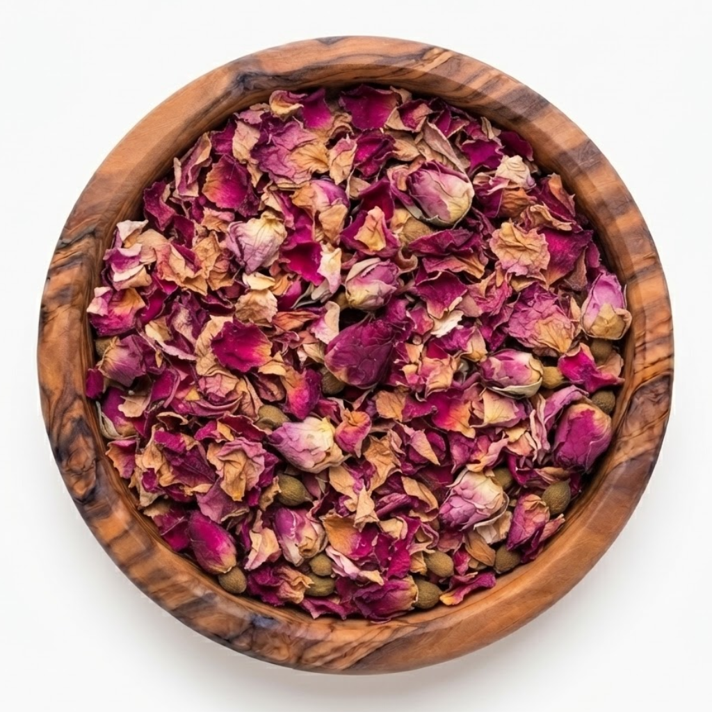 Petalos Deshidratados de Rosa de Castilla