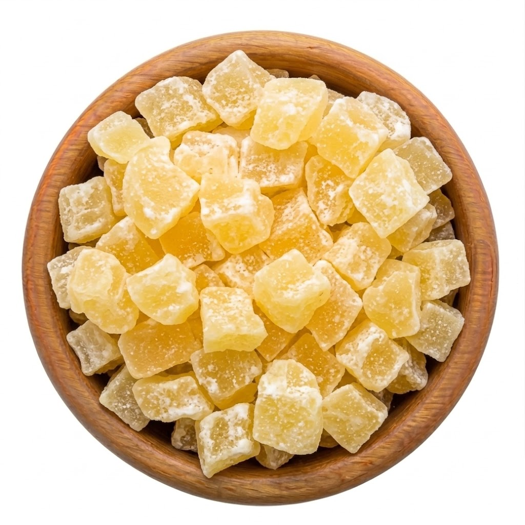 Piña En Cubos Deshidratada