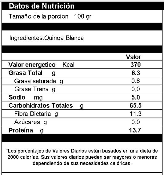 Quinoa Blanca Perlada
