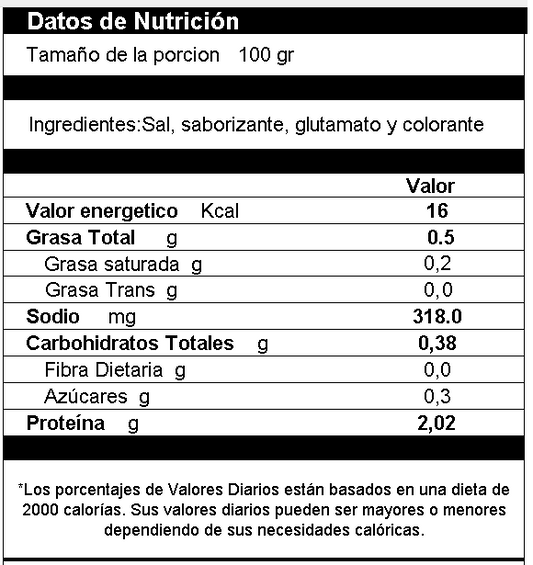 Consome de Pollo en Polvo