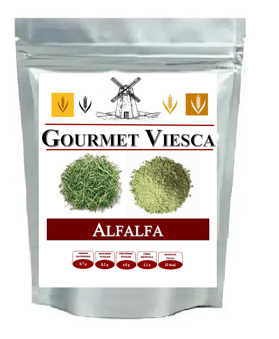 1 Kg De Alfalfa Deshidratada En Polvo