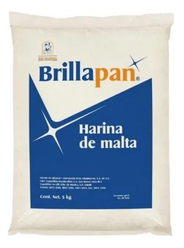 Harina De Malta Marca Brillapan Excelente Calidad