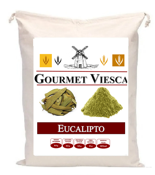 10 Kg de Hoja de Eucalipto en Polvo Deshidratada