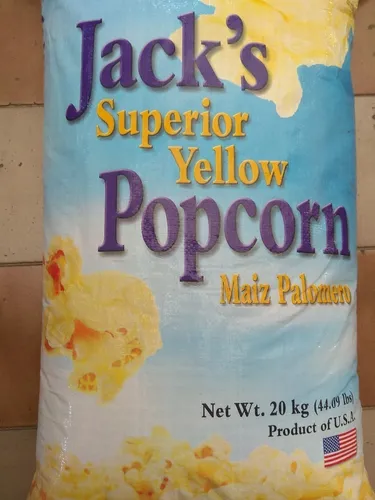 20 Kg De Maiz Palomero Jack´s Superior Popcorn
