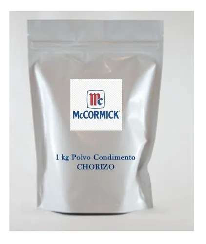 1 Kg Polvo Condimento-saborizante Chorizo Mccormick