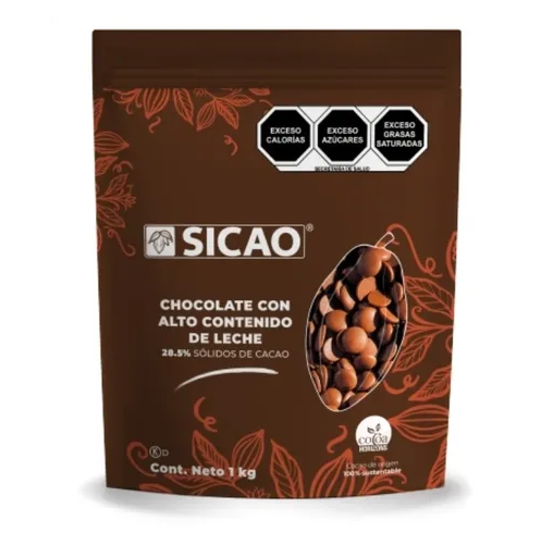 Chocolate Sicao de Leche 28.5% Cacao Callebaut