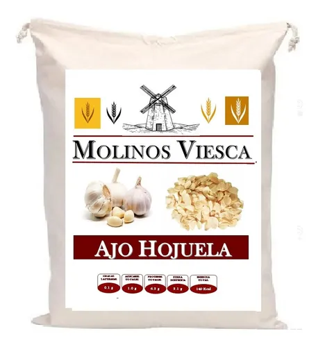 5 Kg De Ajo En Hojuela Deshidratado