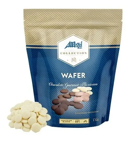 Chocolate Alpezzi Blanco 26% Cacao Waffer