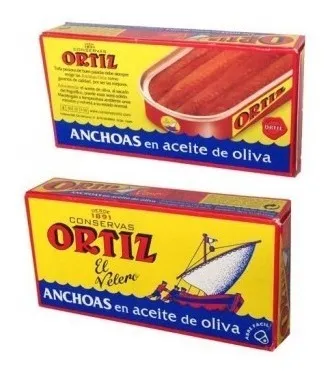 95 Gr Filetes Anchoas En Aceite De Oliva