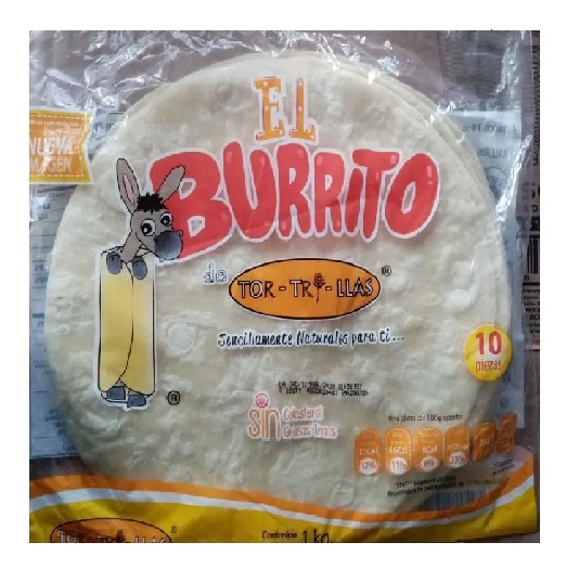 5 Kg De Tortillas De Harina 30 Cm Crepera / Burritos